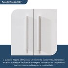 Armário Multiuso Escritório 2 Portas 2 Prateleiras Advantage