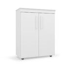 Armário Multiuso Escritório 2 Portas 2 Prateleiras Advantage