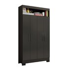 Armário Multiuso Escritório Nt4040 Com 4 Portas E Nicho Com P