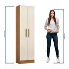 Armário Multiuso Escritório Nt4045 Com 2 Portas E Prateleiras