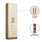 Armário Multiuso Escritório Nt4045 Com 2 Portas E Prateleiras