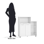 Armário Multiuso Fruteira 2 Portas Sollys  Branco