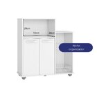 Armário Multiuso Fruteira 2 Portas Sollys  Branco