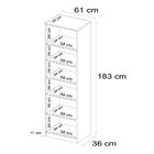 Armario Multiuso Golden 02 Portas Demobile