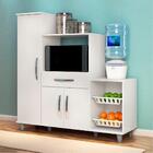 Armário Multiuso Ibiza Com Fruteira 3 Portas - Lumil Móveis