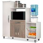 Armário Multiuso Ibiza Com Fruteira 3 Portas - Lumil Móveis