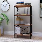 Armario Multiuso Industrial Mineta Com 4 Prateleiras Preto