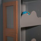 Armário Multiuso Infantil 100% Mdf Com Detalhe Orgânico Em Fo