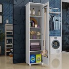 Armário Multiuso Jasmim 1 Porta Kaiki Móveis Branco