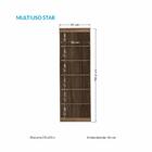 Armário Multiuso Juliano Atacama Grafite