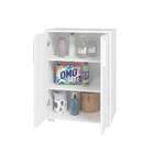 Armário Multiúso Kind Iv 2 Pt Branco