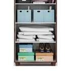 Armário Multiuso Lages 2 Pt Savana E Grafite