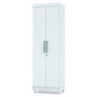 Armário Multiuso Lari 2 Portas 5 Prateleiras Branco Tana Decor
