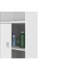 Armário Multiuso Lavanderia 528 C/ 2 Portas De Correr Native
