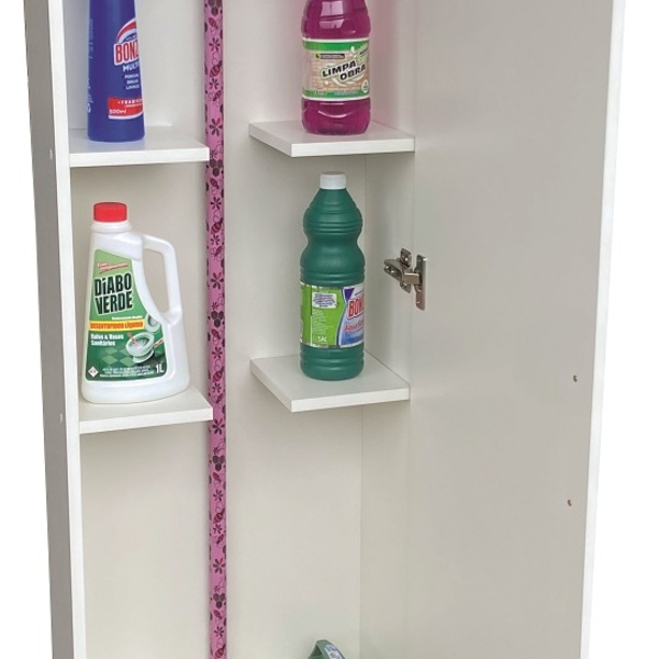 Armário Multiuso Lavanderia Área De Serviço Para Vassouras Ro