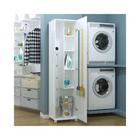 Armário Multiuso Lavanderia De 1 Porta Serviço