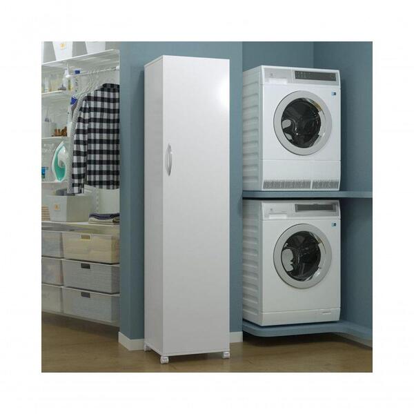 Armário Multiuso Lavanderia De 1 Porta Serviço