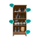 Armario Multiuso Lírio - Naturale Naturale