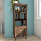 Armário Multiuso Madeirado Estilare Móveis