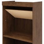 Armário Multiuso Malta 2 Portas 5 Prateleiras Imbuia/champanh