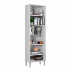 Armário Multiuso Manaus 5 Prateleiras Branco - Kaiki Móveis