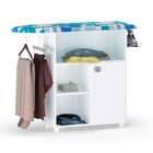 Armário Multiuso Mariana Com Tábua De Passar 1 Porta Branco -