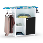 Armário Multiuso Mariana Com Tábua De Passar 1 Porta Branco/p