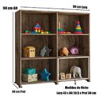 Armario Multiuso Marrocos Castani Casa Mobilia