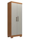 Armário Multiuso Max Plus 2 Portas Cinamomo / Areia