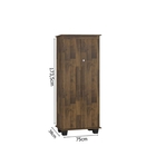 Armário Multiuso Mexico Amadeirado - Rv Móveis