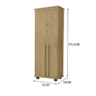 Armário Multiuso Mexico Cinamomo – Rv Móveis