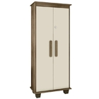 Armário Multiuso Mexico Freijó Com Off White – Rv Móveis