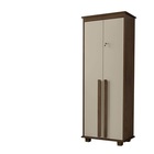 Armário Multiuso Mexico Freijó Com Off White – Rv Móveis