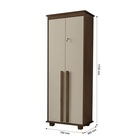 Armário Multiuso Mexico Freijó Com Off White – Rv Móveis