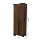 Armário Multiuso Mexico Noce - Rv Móveis