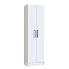 Armário Multiuso Milano 2 Portas 5 Prateleiras Branco - Irm M
