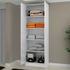 Armário Multiuso Milão 2 Portas 4 Prateleiras Evidência Móveis