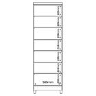 Armário Multiuso Mirarack Napole Rústico Relevo