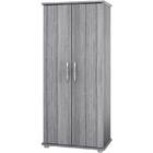 Armário Multiuso Móbile 2 Portas - Poliman - Cinza