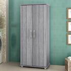 Armário Multiuso Móbile 2 Portas - Poliman - Cinza