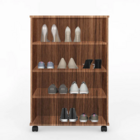 Armário Multiuso Monaco - Estante Aparador - 2 Portas + 4 Pra