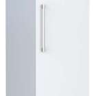 Armário Multiuso Montado De Lavanderia Branco Em Aço Uma Port