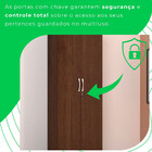 Armário Multiuso Mucuri 2 Portas Jcm Movelaria Café