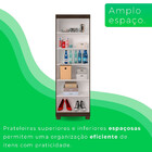 Armário Multiuso Mucuri 2 Portas Jcm Movelaria Café