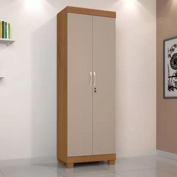 Armário Multiuso Mucuri 2 Portas Jcm Movelaria Cinamomo Off White