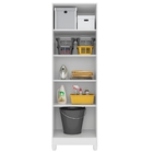 Armário Multiuso New Íris 2 Portas Branco Moval