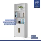 Armário Multiuso Office Moscou Kaiki Móveis