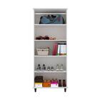 Armário Multiuso Organizador 2 Portas 4 Prateleiras Lisboa -