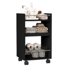 Armário Multiuso Organizador Banheiro Toalheiro Carrinho Móve