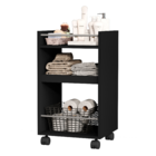 Armário Multiuso Organizador Banheiro Toalheiro Carrinho Móve
